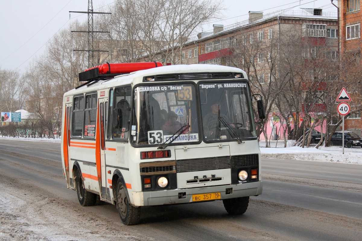 Томская область, ПАЗ-32054 № ВС 357 70