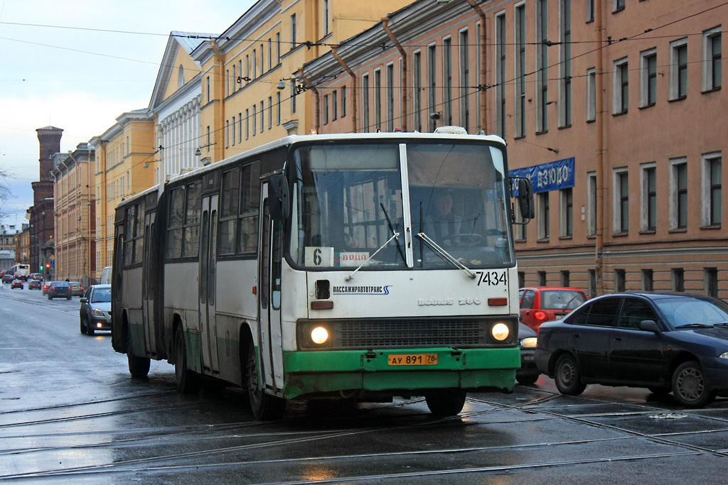 Санкт-Петербург, Ikarus 280.33O № 7434