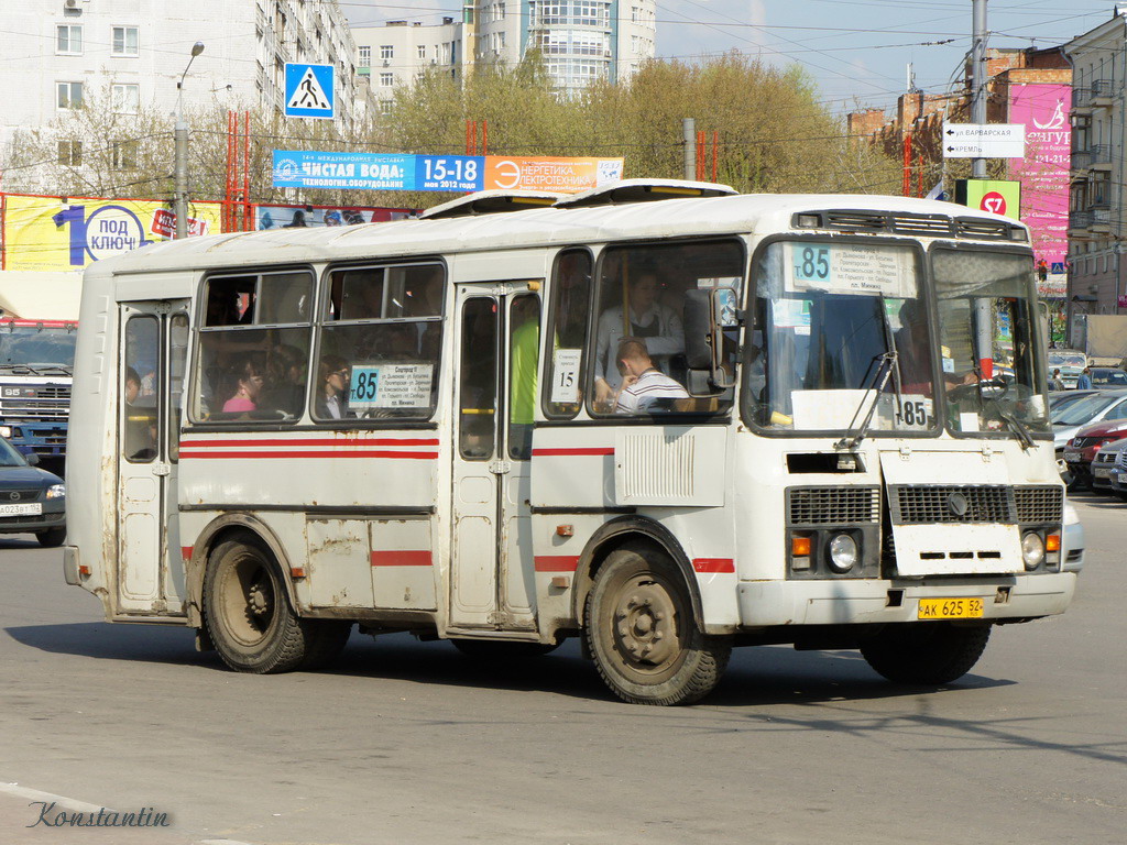 Нижегородская область, ПАЗ-32054 № АК 625 52