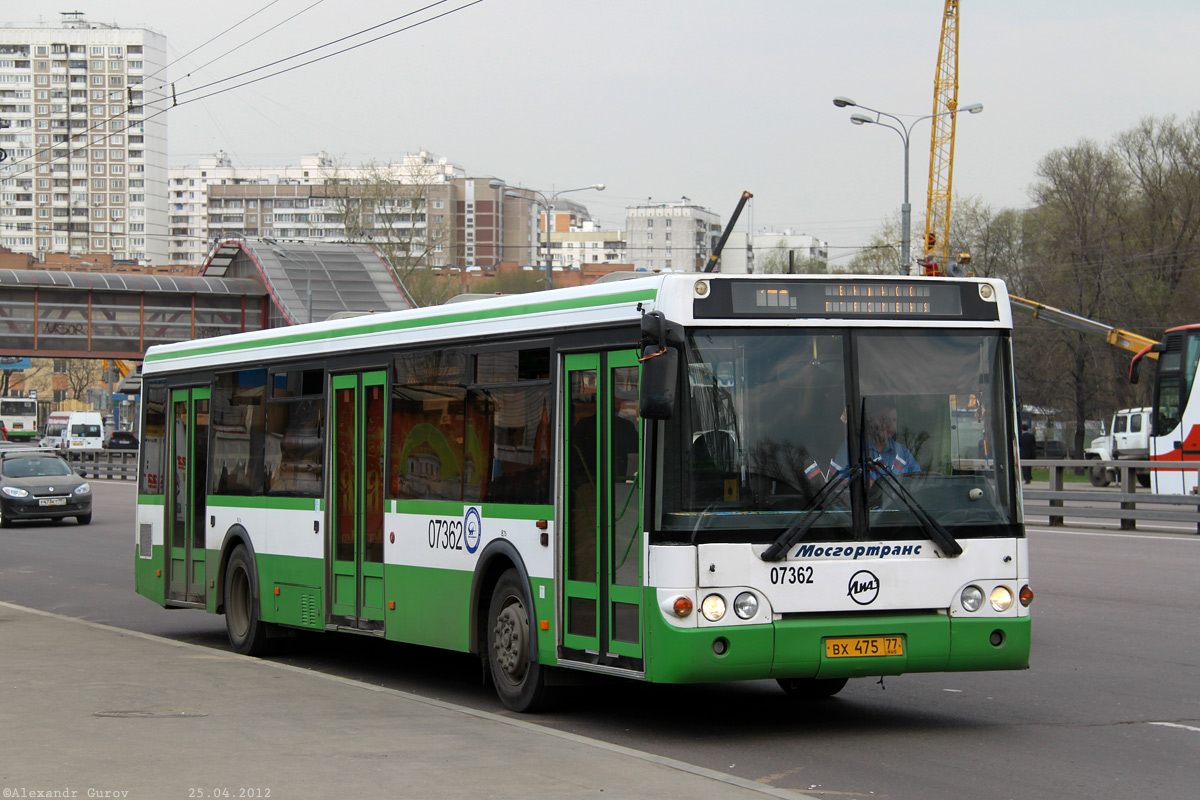 Москва, ЛиАЗ-5292.20 № 07362