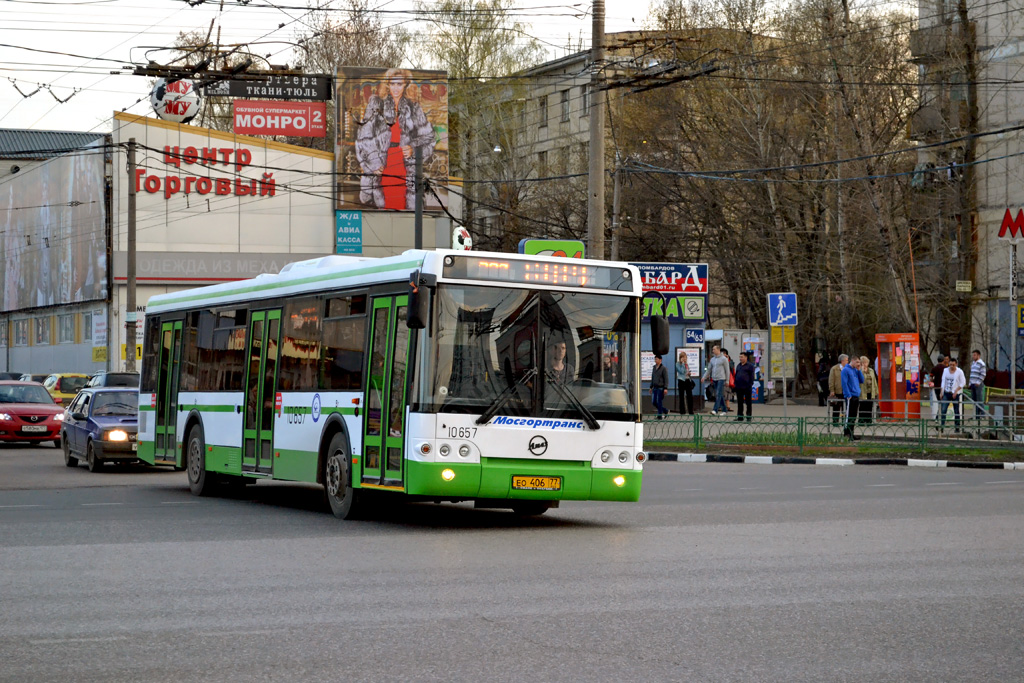 Москва, ЛиАЗ-5292.22 (2-2-2) № 10657