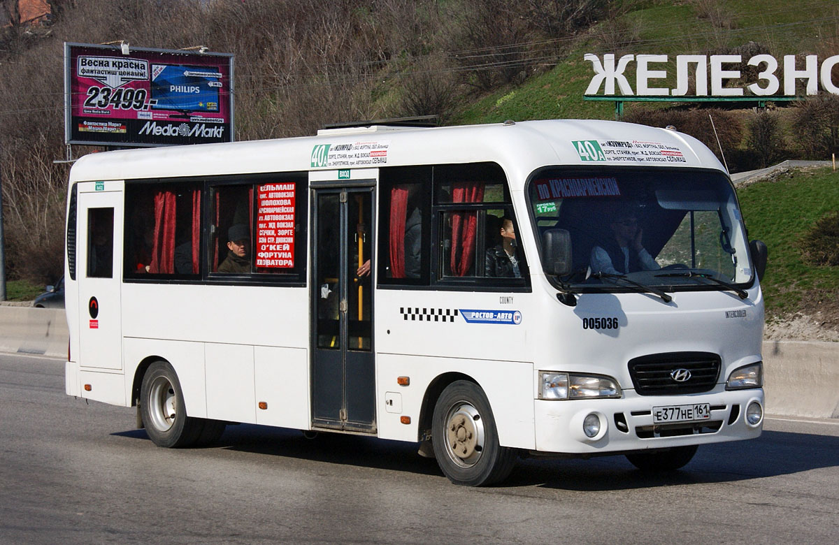 Ростовская область, Hyundai County LWB C09 (ТагАЗ) № 005036