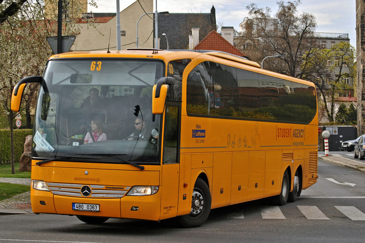 Чехия, Mercedes-Benz O580-17RHD Travego L № 63