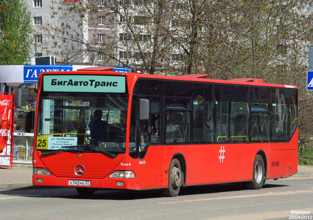 Владимирская область, Mercedes-Benz O530Ü Citaro Ü № Х 742 МА 33