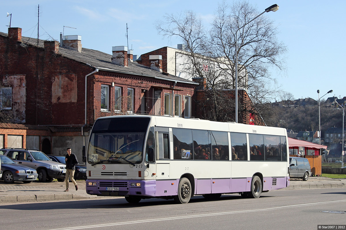 Литва, Den Oudsten B89 № 747