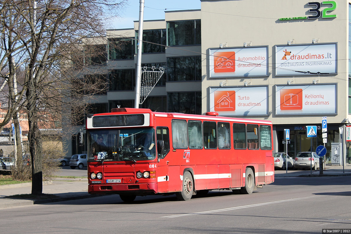 Литва, Scania CN113CLB № 664