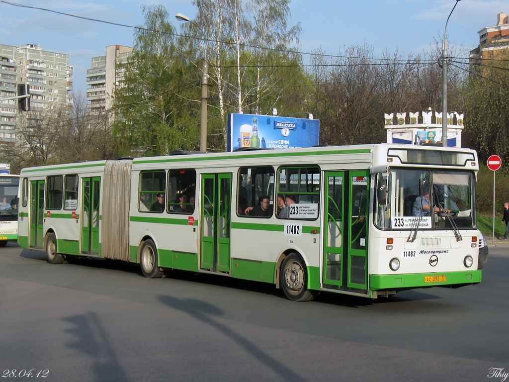 Москва, ЛиАЗ-6212.00 № 11482