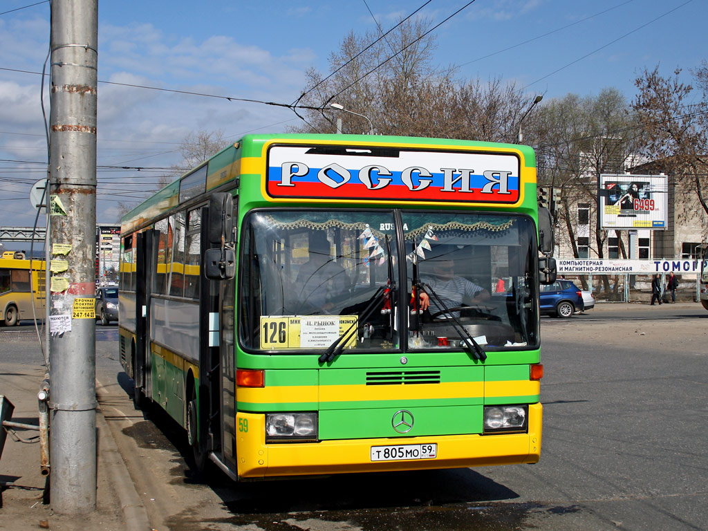 Пермский край, Mercedes-Benz O405 № Т 805 МО 59