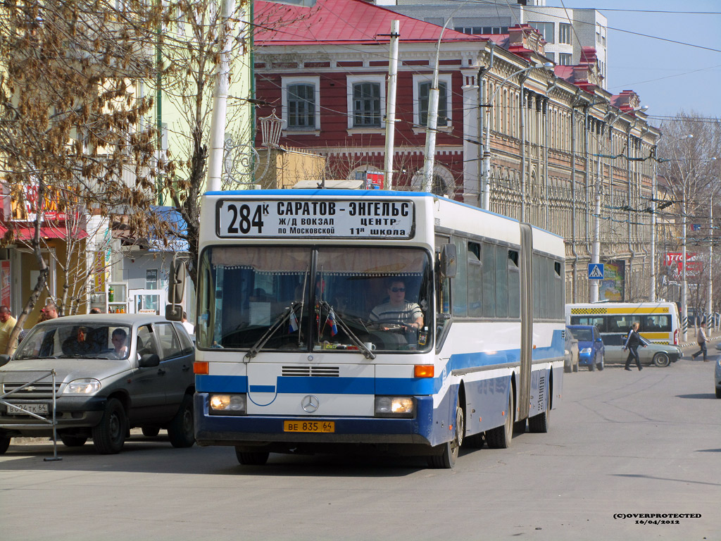 Саратовская область, Mercedes-Benz O405G № ВЕ 835 64