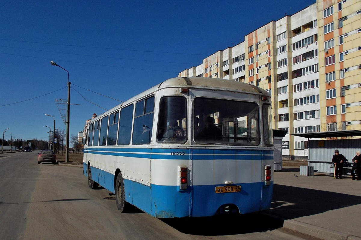 Leningrado sritis, LiAZ-677MB Nr. 04233