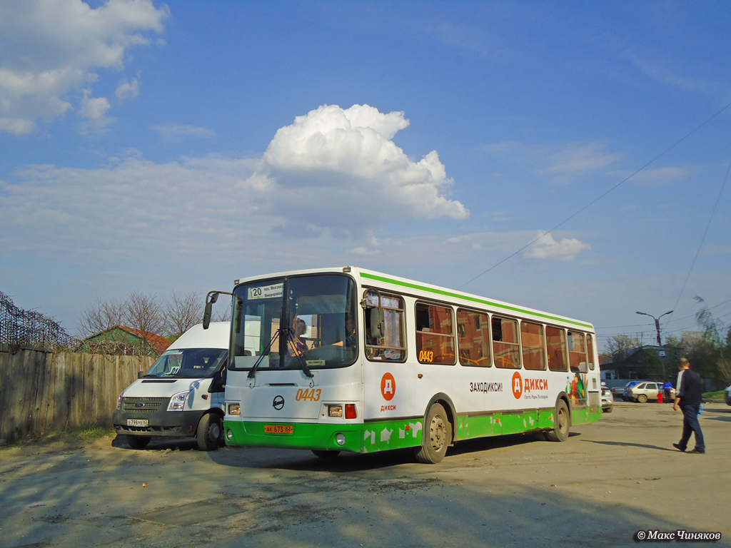 Рязанская область, ЛиАЗ-5256.26 № 0443