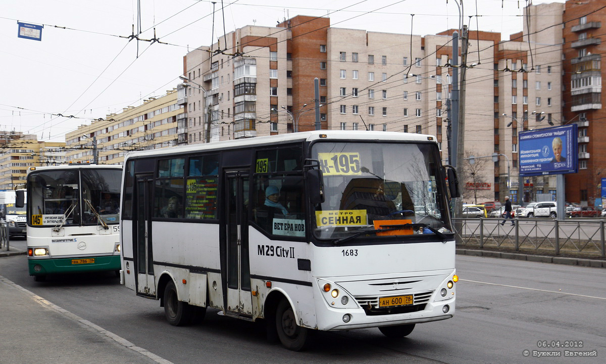 Санкт-Петербург, Otoyol M29 City II № 1683