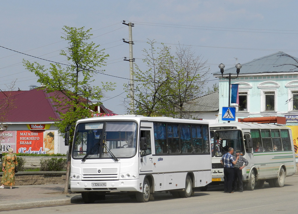 Рязанская область, ПАЗ-320402-03 № Т 326 ОХ 62