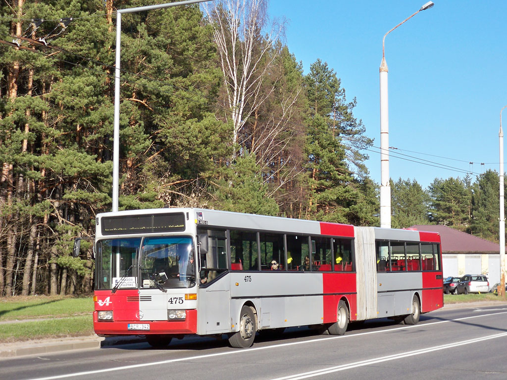 Литва, Mercedes-Benz O405G № 475