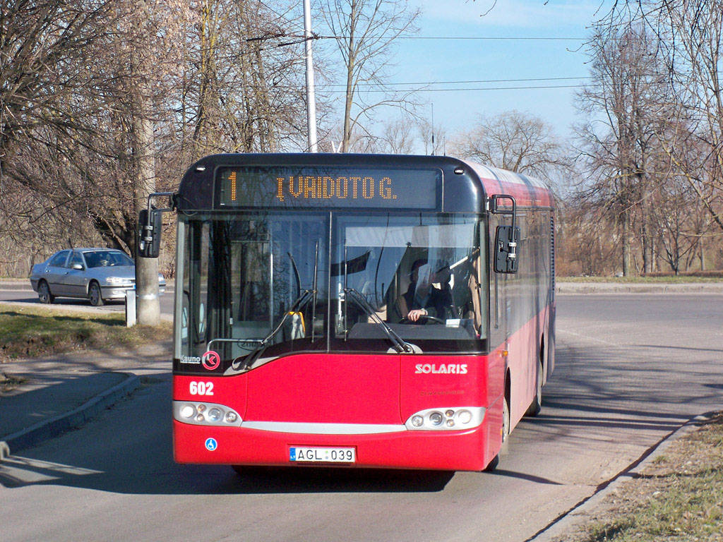 Литва, Solaris Urbino II 12 № 602