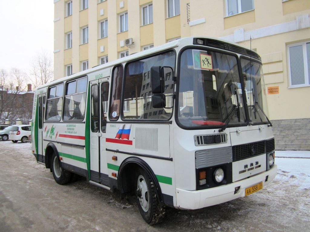 Томская область, ПАЗ-32054 № АА 558 70