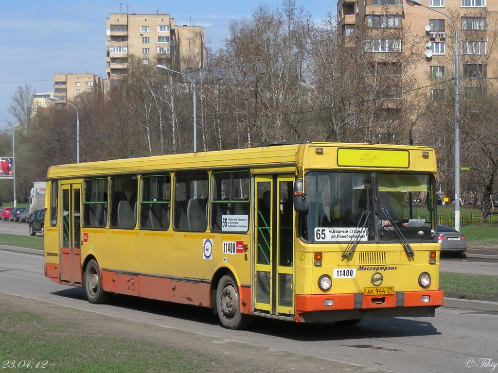 Москва, ЛиАЗ-5256.25-11 № 11400