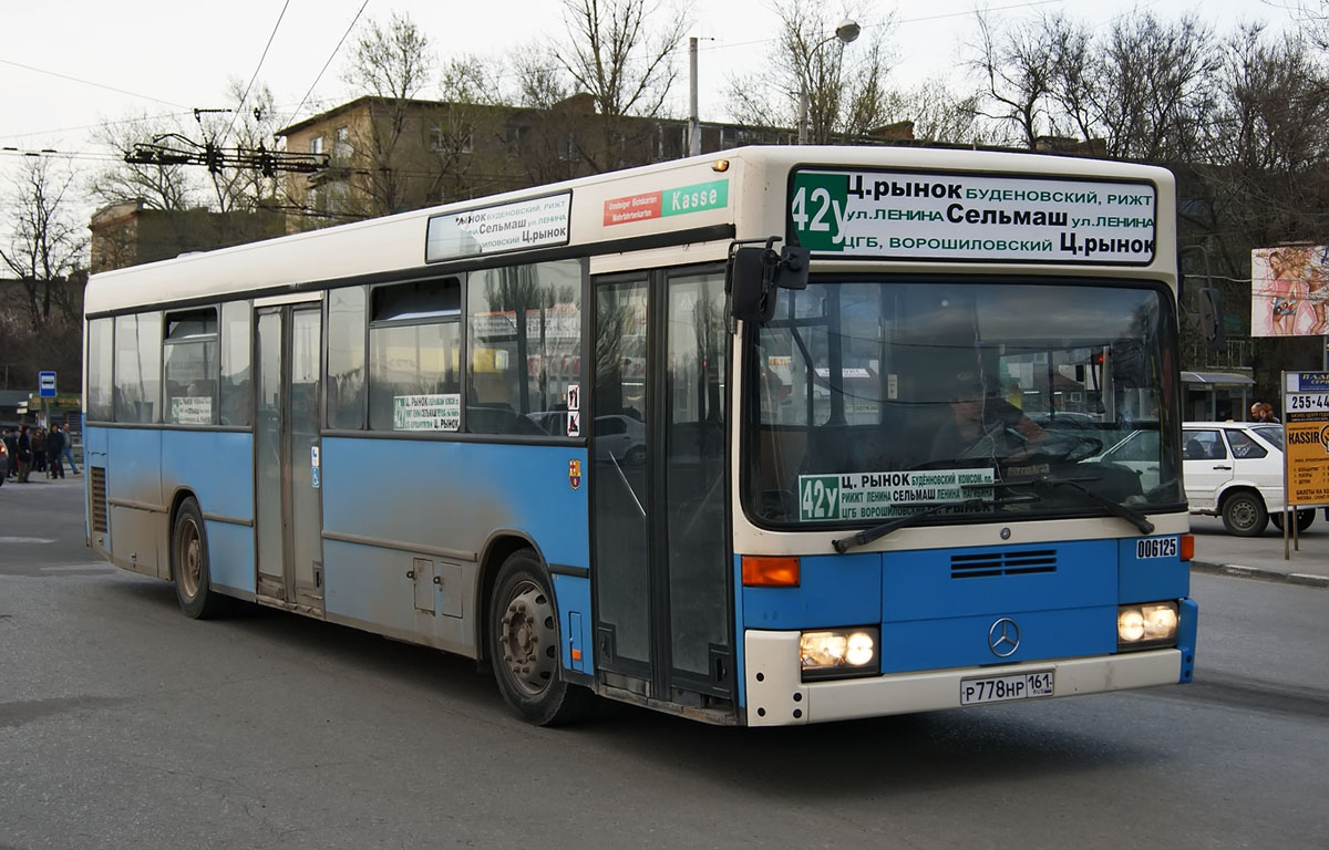 Растоўская вобласць, Mercedes-Benz O405N № 006125