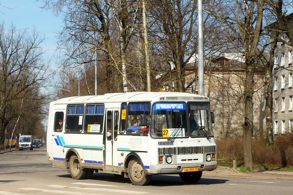 Ленинградская область, ПАЗ-32053 № АК 293 47