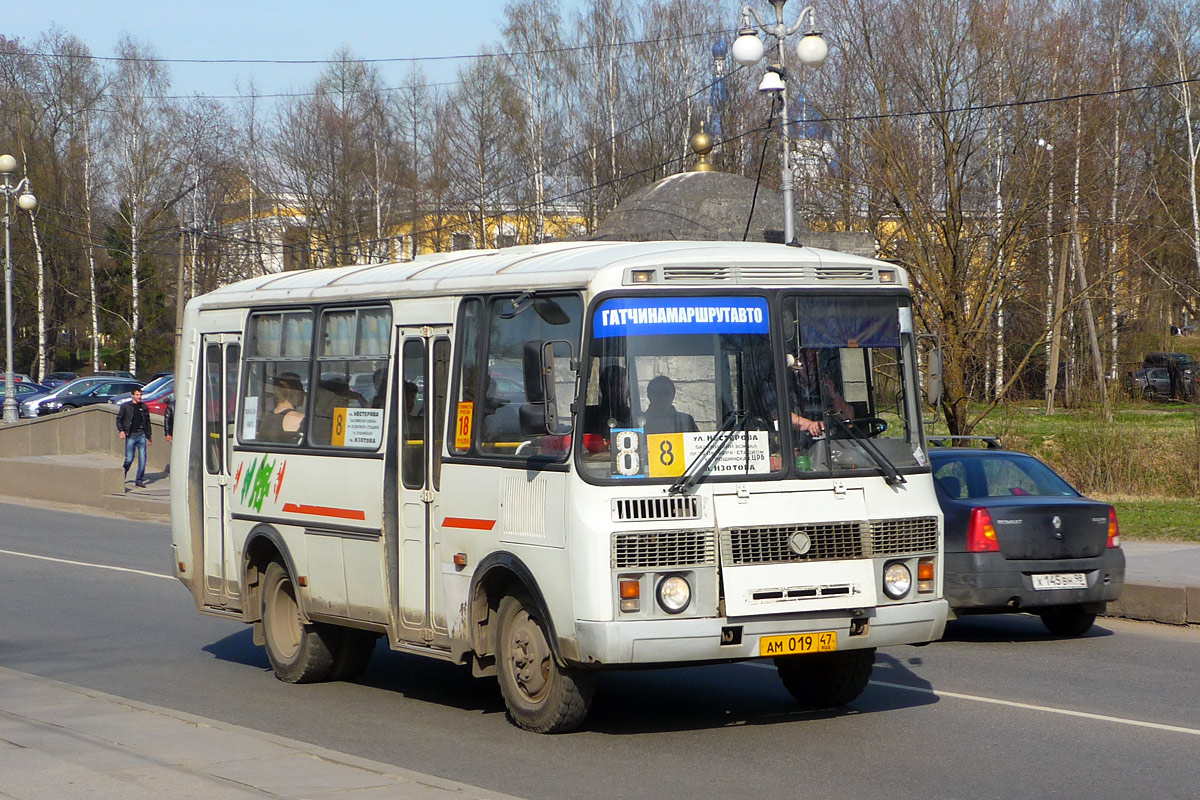 Ленинградская область, ПАЗ-32054 № АМ 019 47