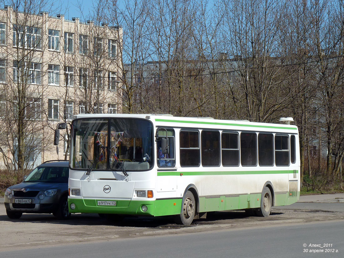 Ленинградская область, ЛиАЗ-5256.36-01 № В 917 РК 47