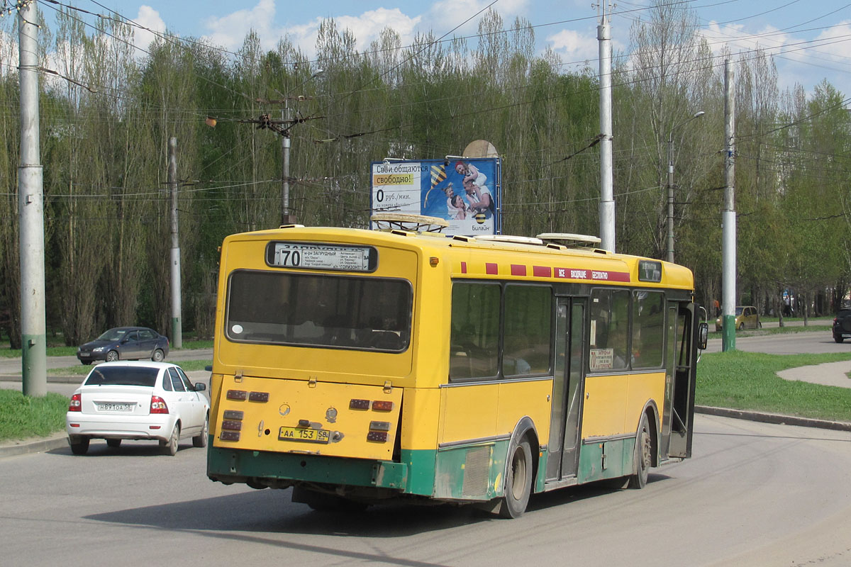 Пензенская область, Van Hool A120/31 № АА 153 58