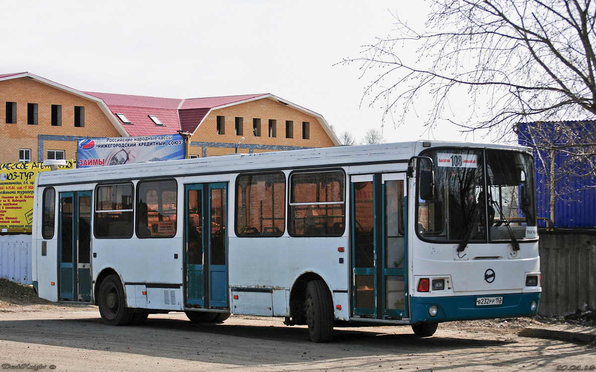 Ніжагародская вобласць, ЛиАЗ-5256.25 № В 232 РР 152