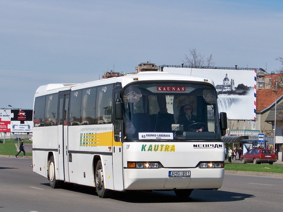 Литва, Neoplan N316Ü Transliner № 139