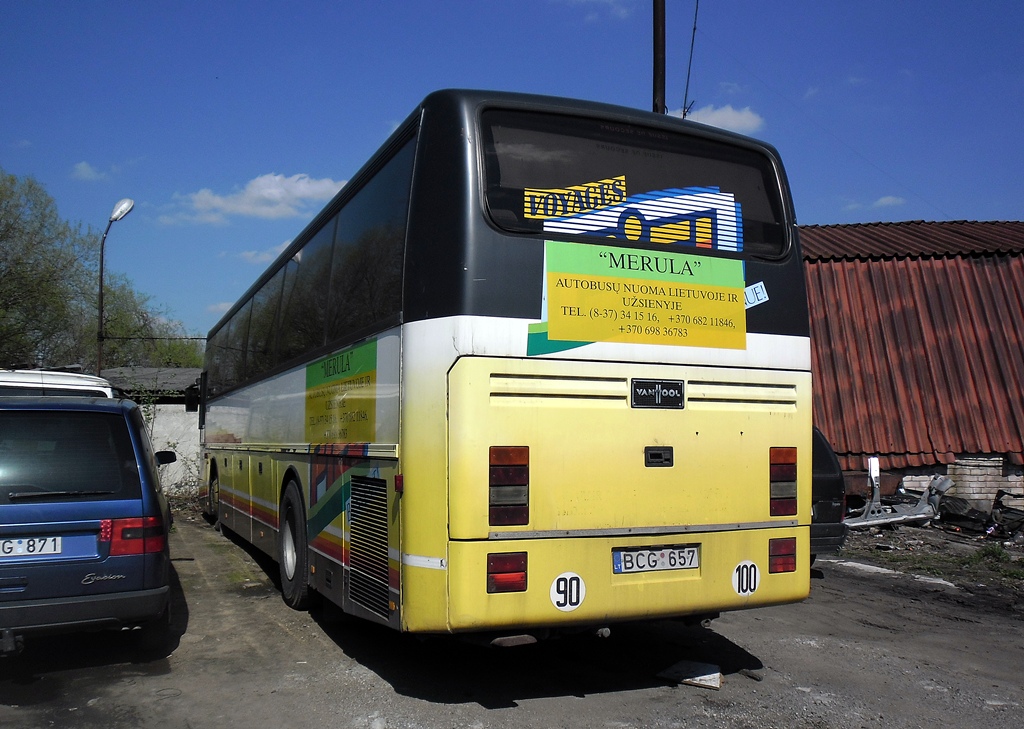 Литва, Van Hool T815 Alicron № BCG 657