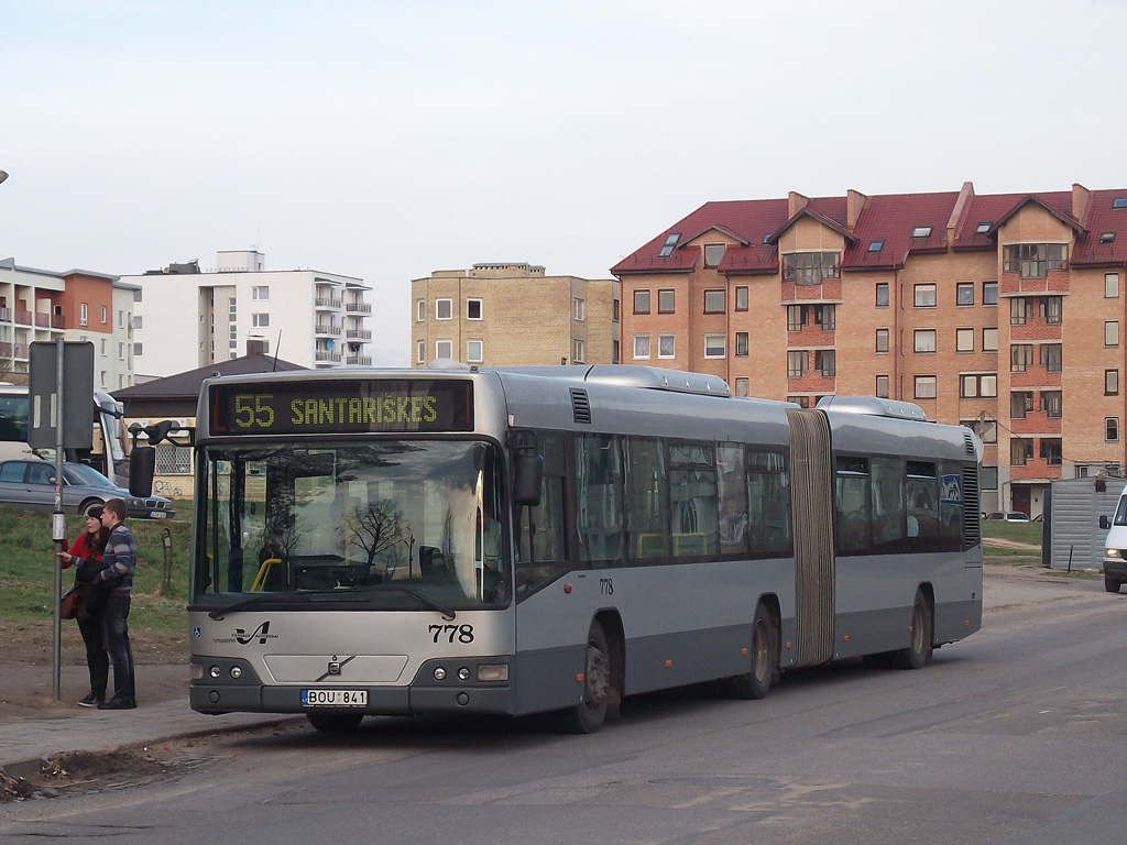 Литва, Volvo 7700A № 778