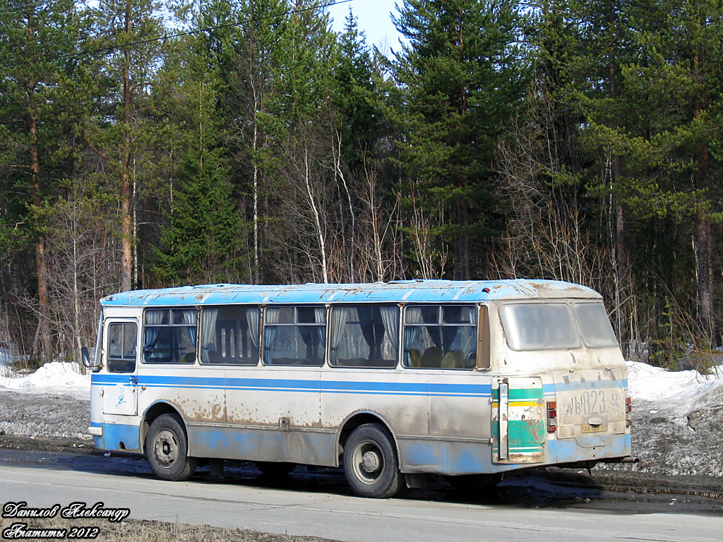 Мурманская область, ЛАЗ-695Н № АВ 823 51