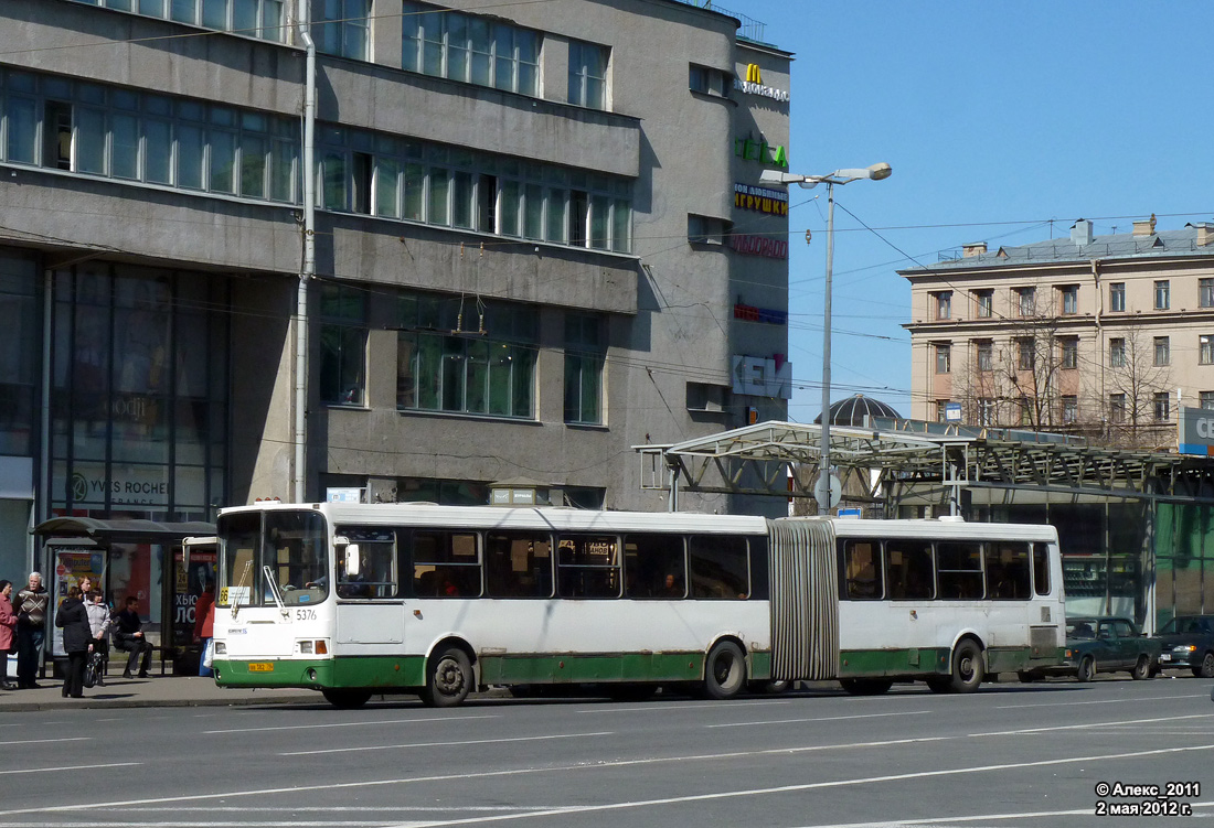 Санкт-Петербург, ЛиАЗ-6212.01 № 5376