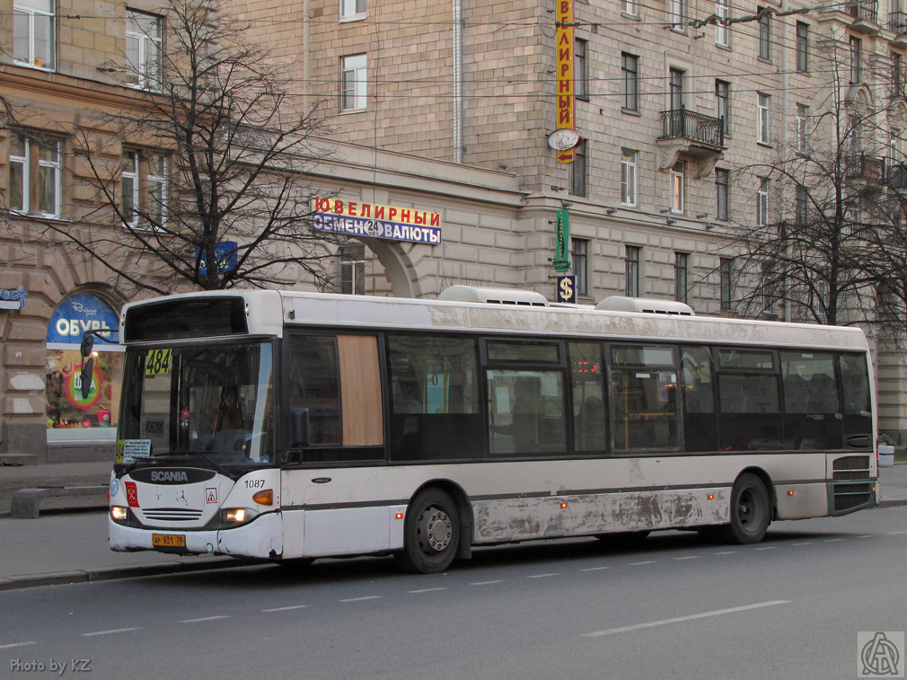 Санкт-Петербург, Scania OmniLink I (Скания-Питер) № n087