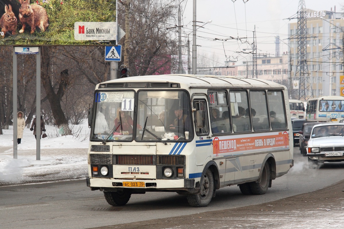 Томская область, ПАЗ-3205-110 № ВС 023 70