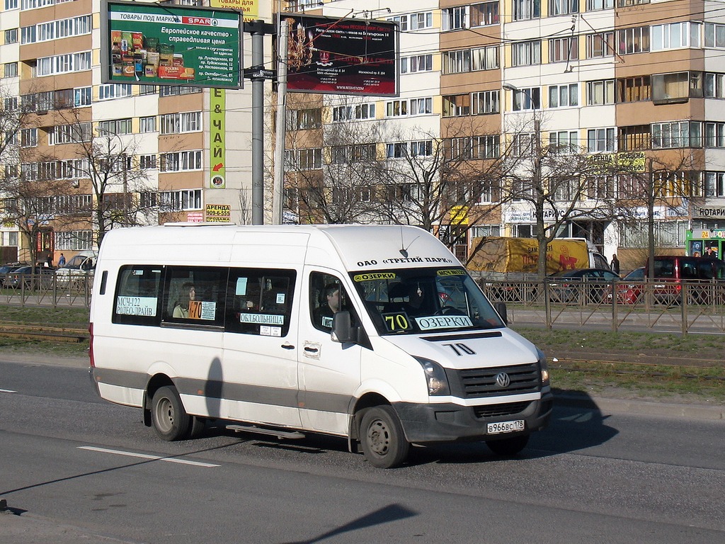 Санкт-Петербург, БТД-2219 (Volkswagen Crafter) № В 966 ВС 178