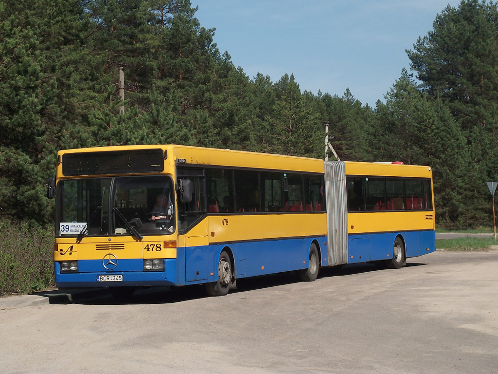 Литва, Mercedes-Benz O405G № 478