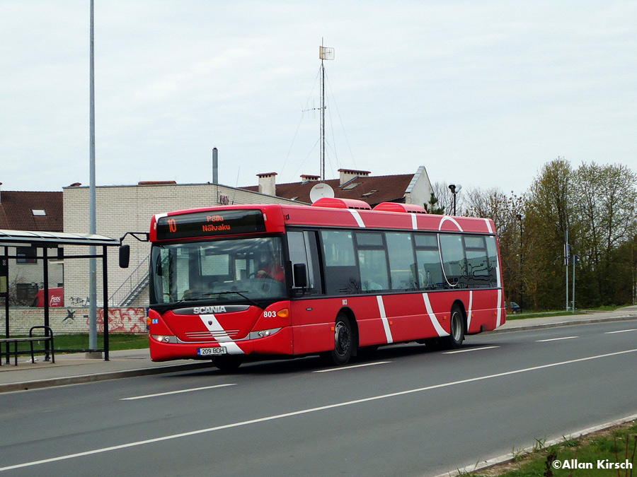 Эстония, Scania OmniCity II № 803