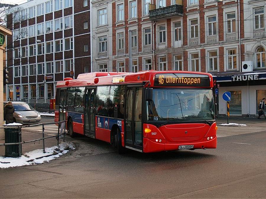 Норвегия, Scania OmniCity II № 567