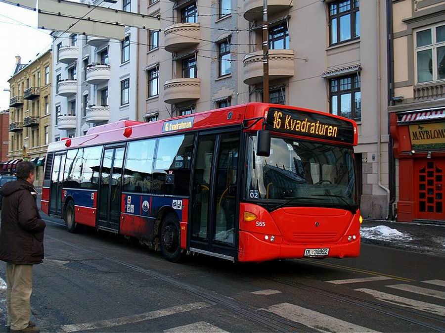 Норвегия, Scania OmniCity II № 565