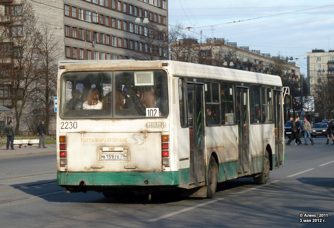 Санкт-Петербург, ЛиАЗ-5256.25 № 2230