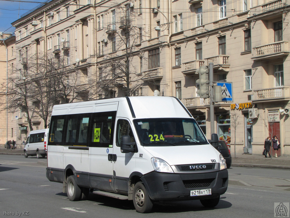 Санкт-Петербург, Нижегородец-2227UT (IVECO Daily) № 082