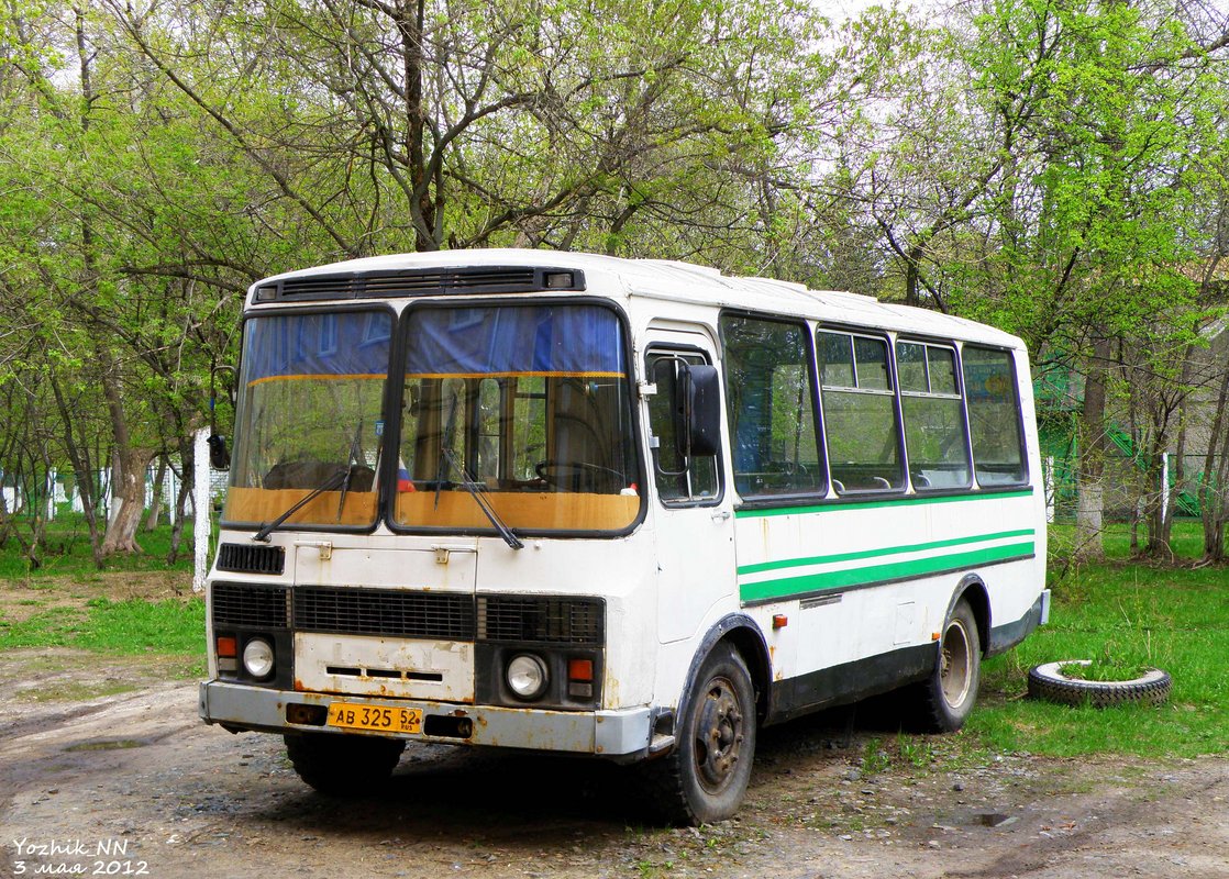 Нижегородская область, ПАЗ-32053 № АВ 325 52