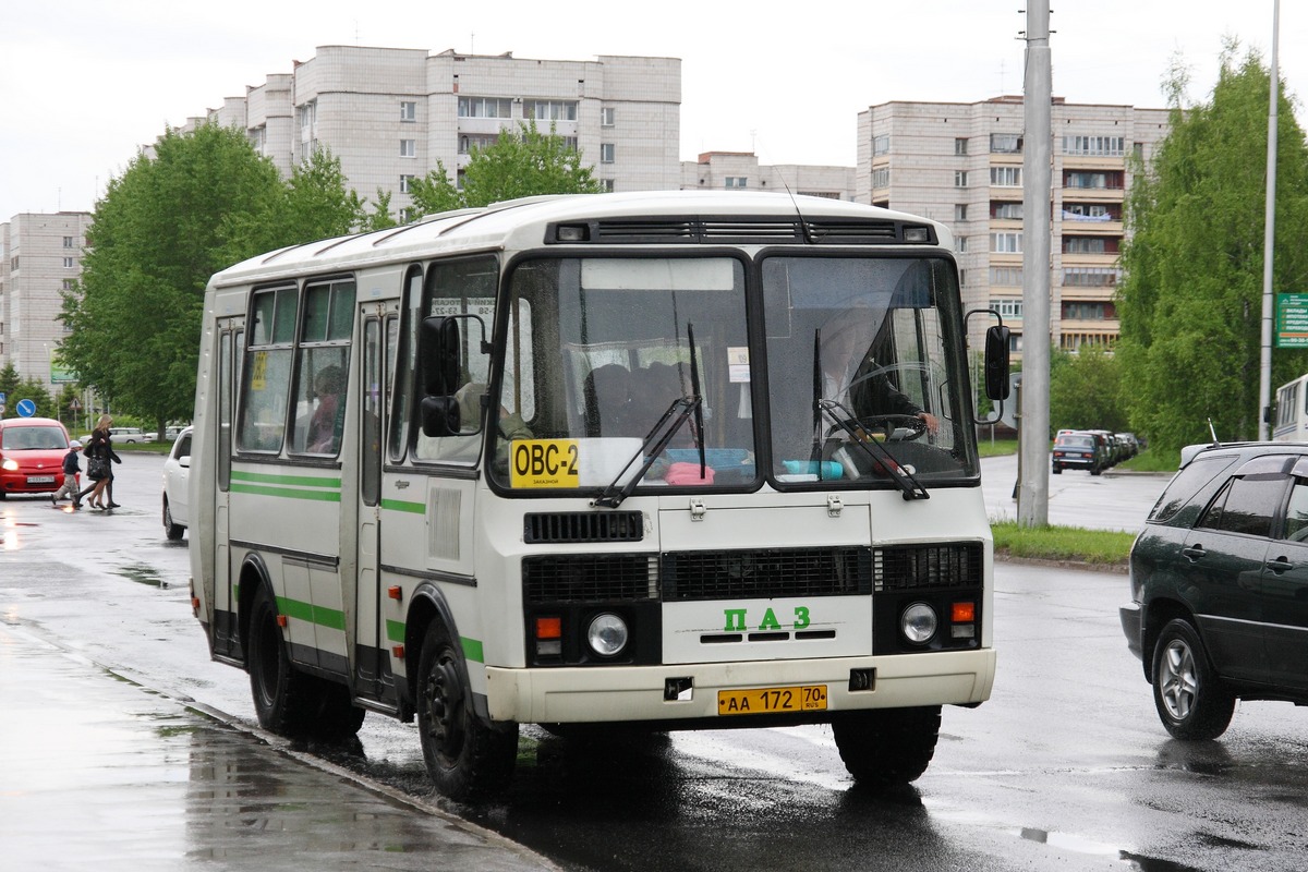 Томская область, ПАЗ-32054 № АА 172 70