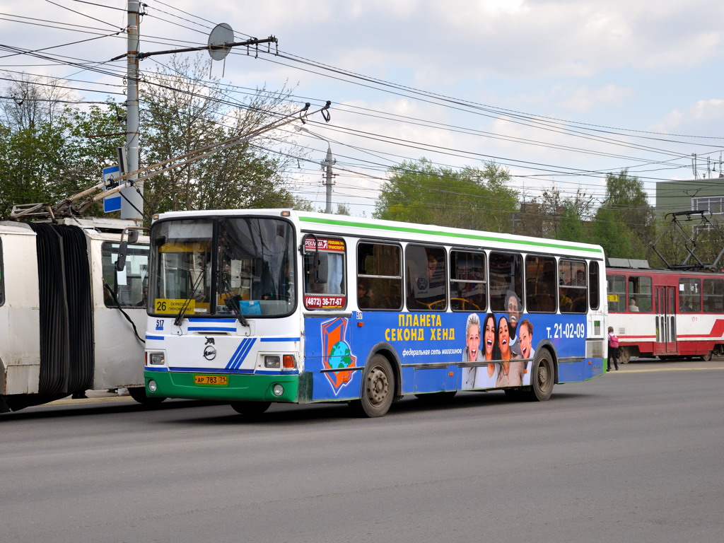 Тульская область, ЛиАЗ-5256.26 № 517