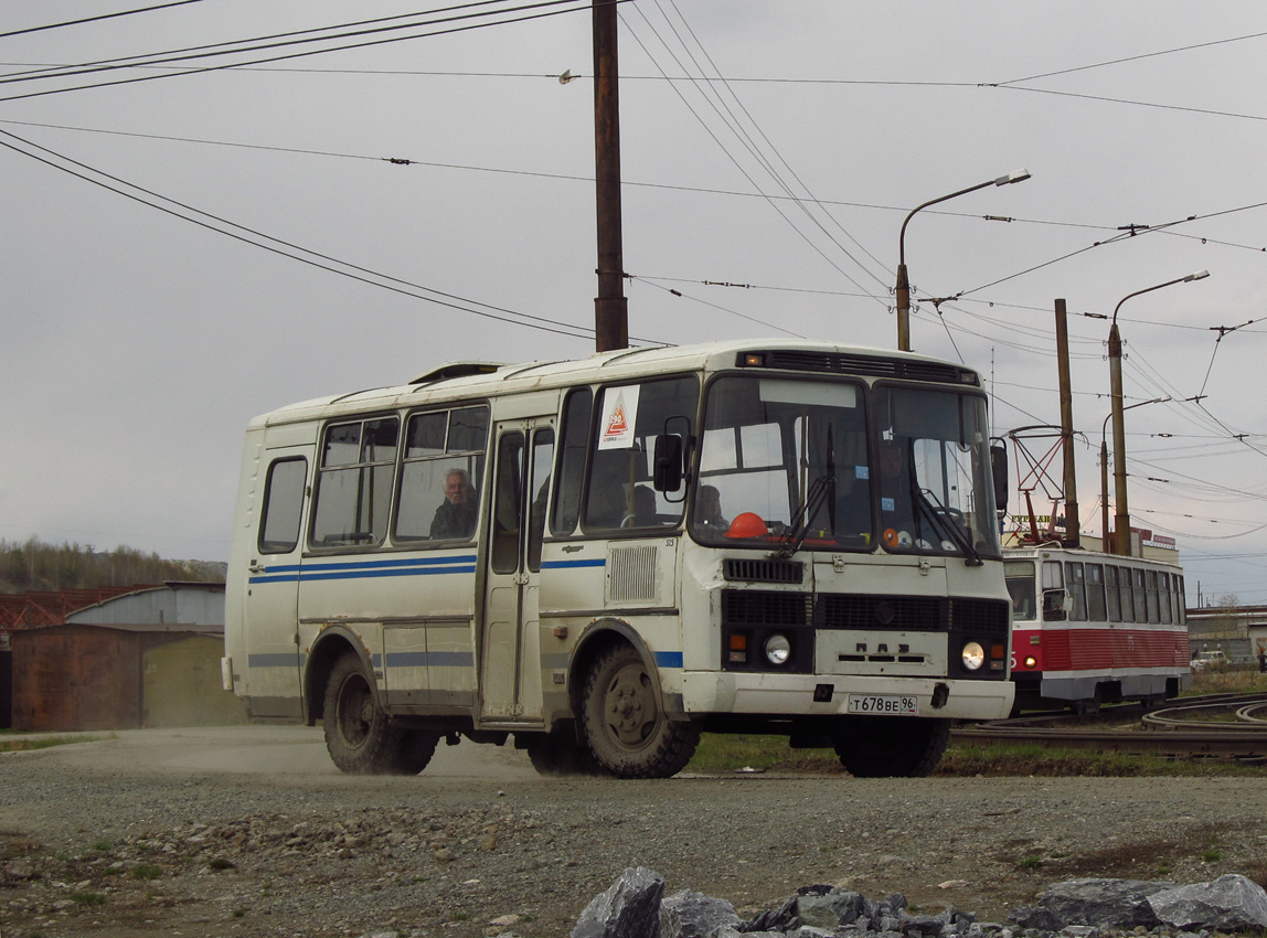 Свердловская область, ПАЗ-32053 № 525