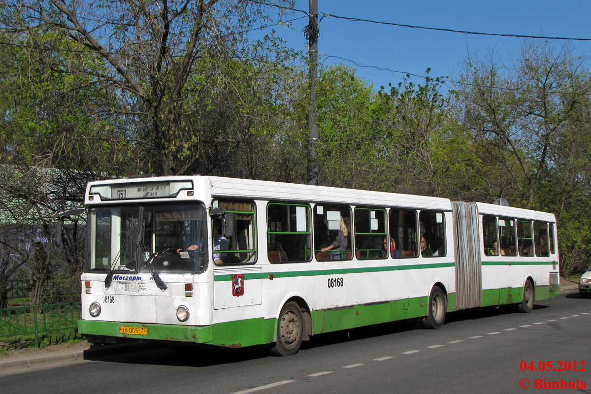 Москва, ЛиАЗ-6212.00 № 08168