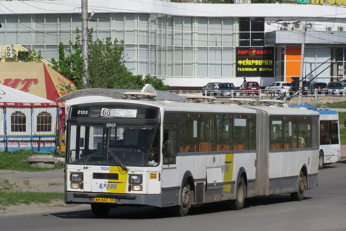 Пензенская вобласць, Van Hool AG280/3 № АМ 643 58