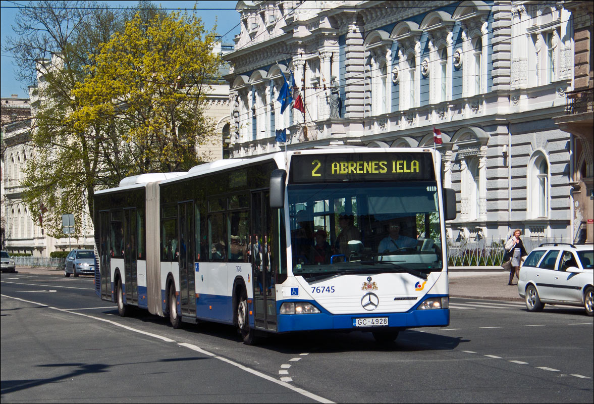 Латвия, Mercedes-Benz O530G Citaro G № 76745