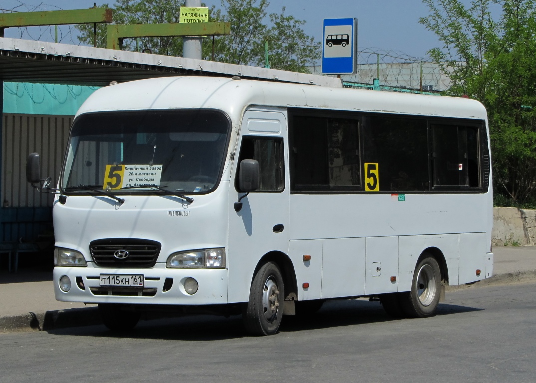 Ростовская область, Hyundai County SWB C06 (РЗГА) № Т 115 КН 161