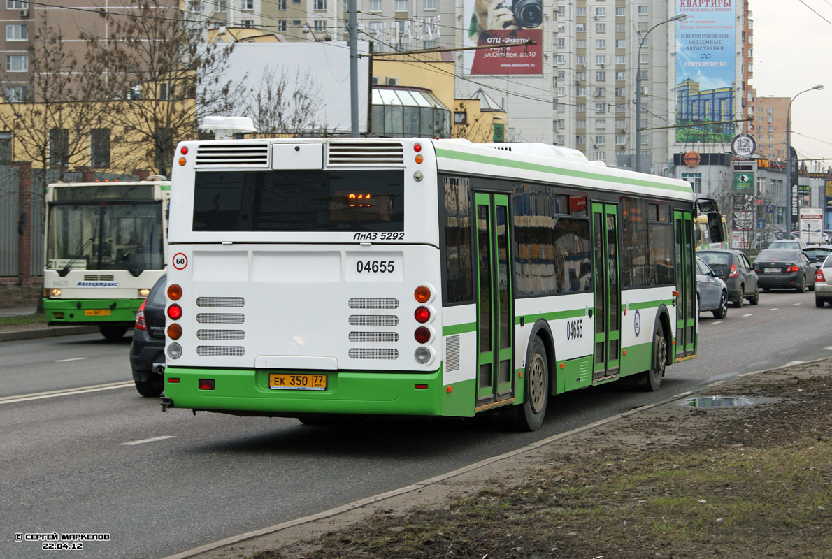 Москва, ЛиАЗ-5292.21 № 04655